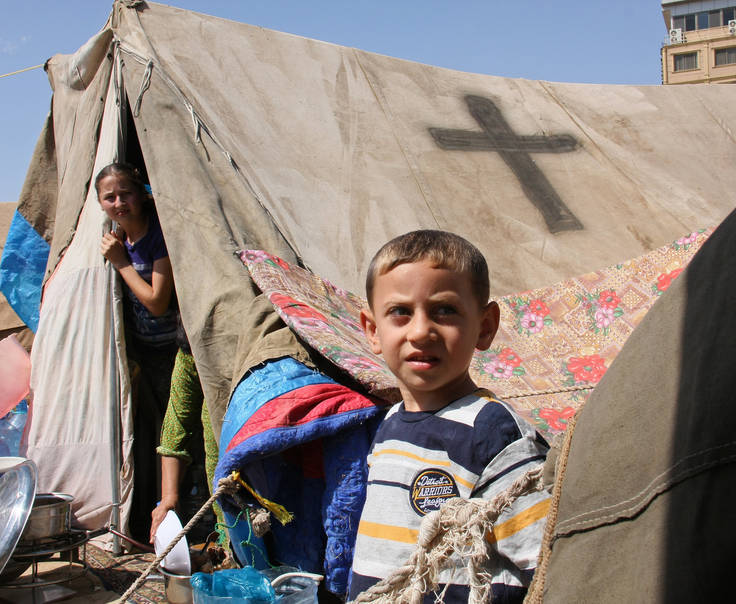 Only one of the 483 Syrian refugees admitted by the United States to date was Christian, although Christians are estimated to comprise 10 percent of the Syrian population. Photo: Open Doors