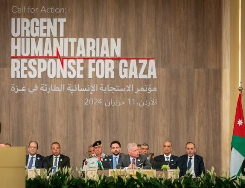 King at Gaza conference: Humanitarian access cannot wait for ceasefire