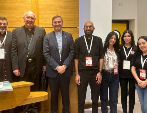 The Youth Of The Holy Land Participate In An International Congress In Rome