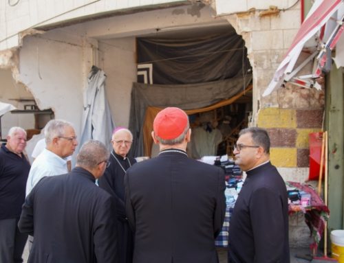 Cardinal Pizzaballa’s Solidarity Visit to Jenin Parish