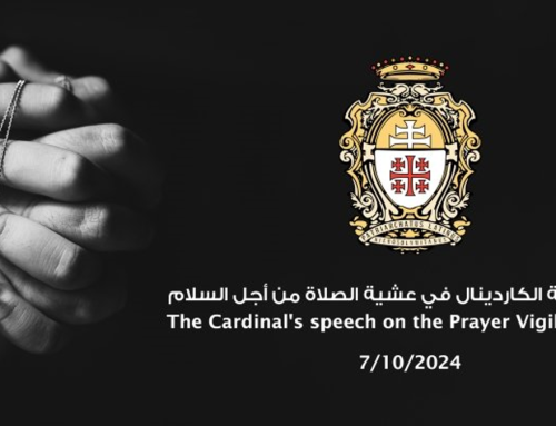 Speech of His Beatitude Patriarch Cardinal Pierbattista Pizzaballa on the Prayer Vigil for Peace