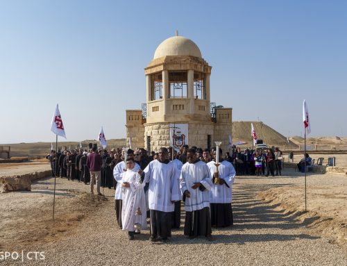 The Baptism at the Jordan: hope and reconciliation in the Holy Land