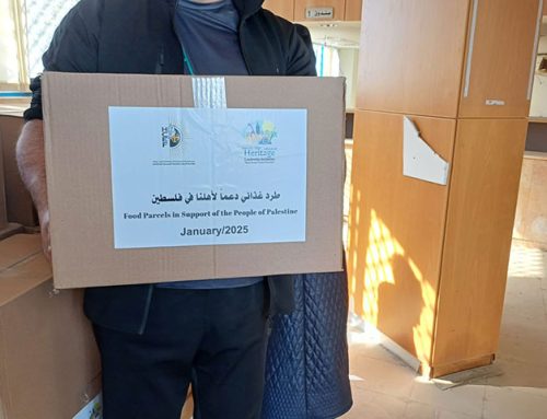 HCEF and KTH Provide 150 Food Parcels to Needy Families in the West Bank