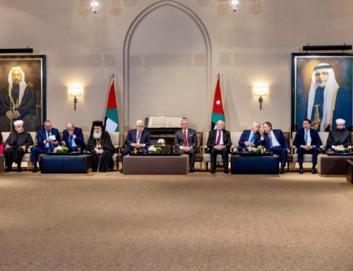 King Abdullah Receives Representatives of the Jerusalem Awqaf and Churches leaders