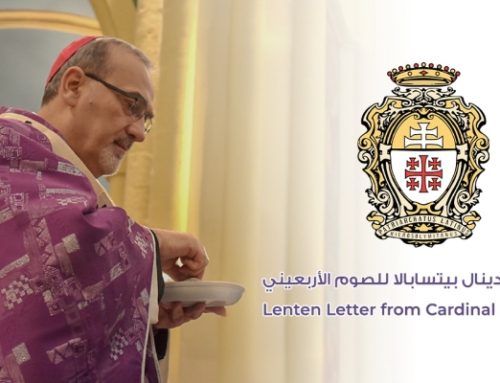 Lenten Letter from Cardinal Pizzaballa