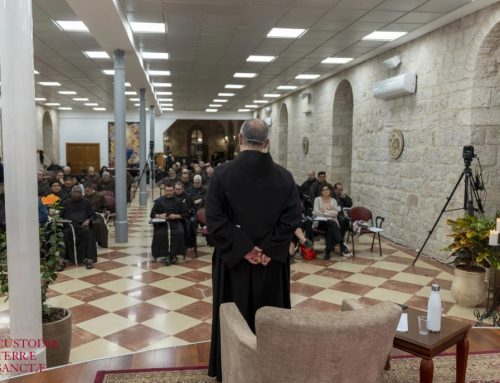 Commissaries of the Holy Land: ambassadors of peace and witnesses of the Risen One in the world!
