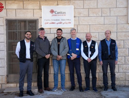 Caritas Internationalis and Sweden Visit West Bank in Solidarity