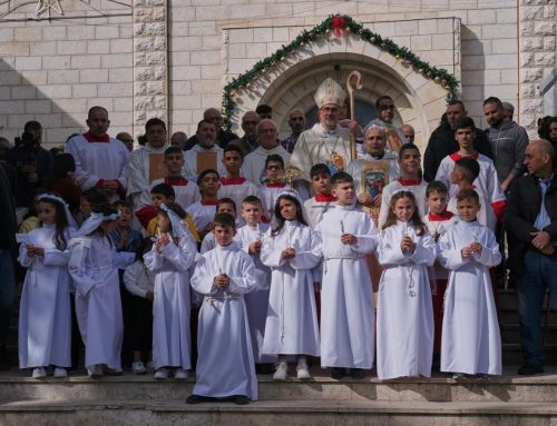 Gaza’s tiny Christian community tries to capture the holiday spirit during the ceasefire