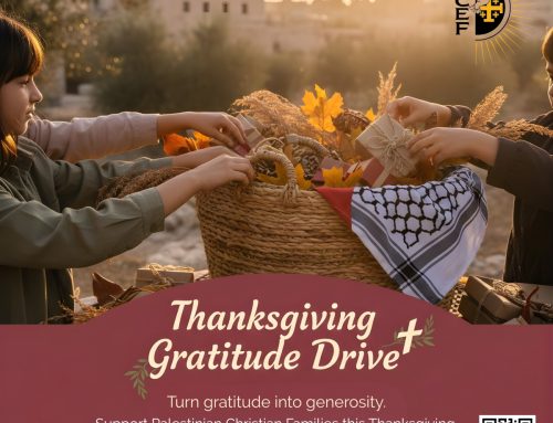 This Thanksgiving, join HCEF in lifting up Palestinian Christian families facing hardship in the Holy Land.
