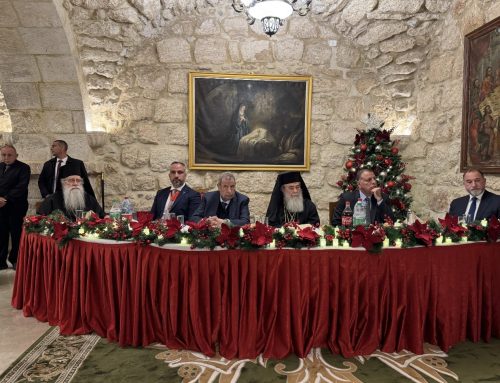 Address of His Beatitude Patriarch Theophilos III of Jerusalem at the Christmas Dinner at the Church of the Nativity