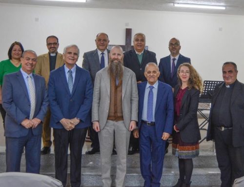 U.S. Ambassador Visits Jordanian Evangelical Churches Council to Extend Christmas Greetings