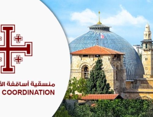 Holy Land Coordination: Stand with people of Holy Land, help foster dialogue