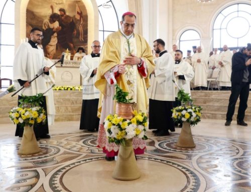 Gathered at the Jordan, Msgr. Iyad Twal Celebrates the Feast of the Baptism of the Lord