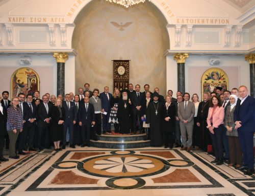 Patriarch Theophilos III Urges Diplomatic Corps to Defend Freedom of Worship and Human Dignity in Jerusalem